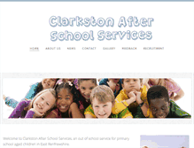 Tablet Screenshot of clarkstonafterschool.com